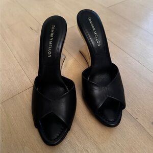 Tamara Mellon Leather Surreal Mule